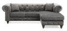 Nola - Luxurious Design Sofa Chaise - Furniture Home Direct