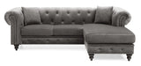 Nola - Luxurious Design Sofa Chaise - Furniture Home Direct