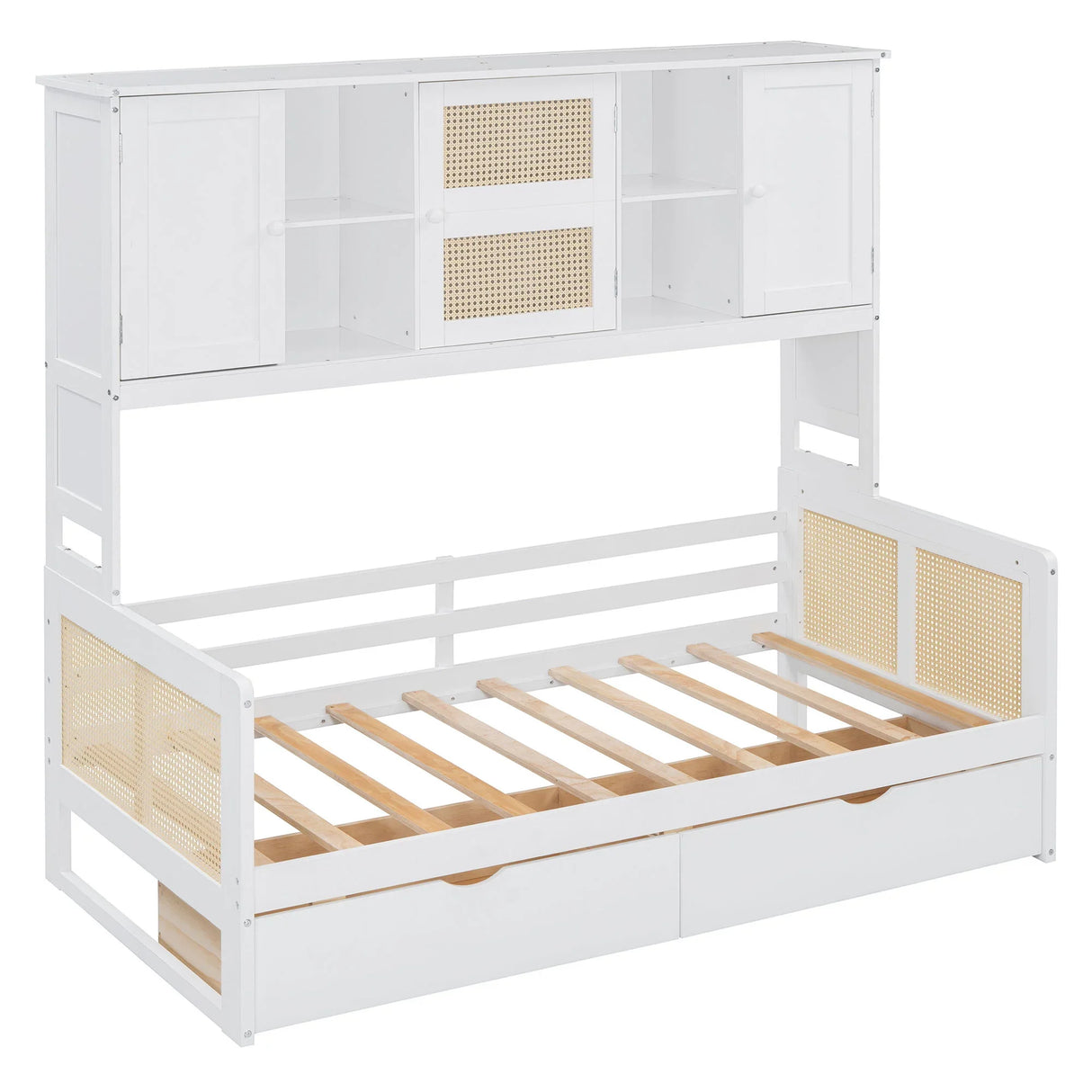 Daybed And All In One Cabinet And Shelf - Furniture Home Direct