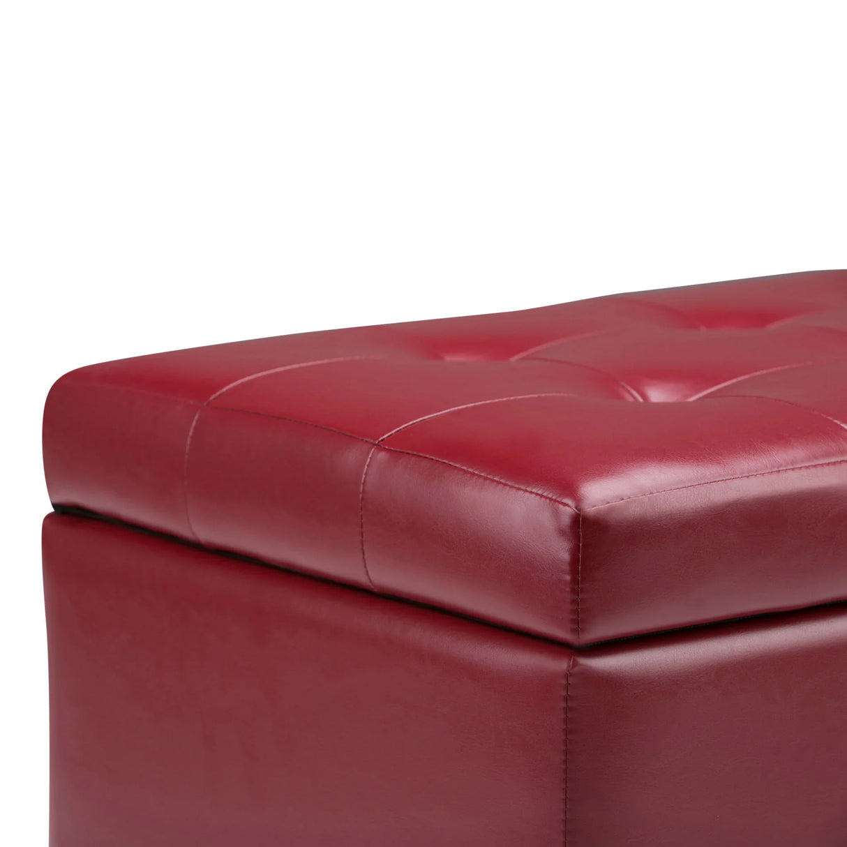Cosmopolitan - Upholstered Storage Ottoman - Furniture Home Direct