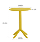 3 Piece Plastic Arm Chair Bistro Grs Premium Ocean Plastic - Furniture Home Direct