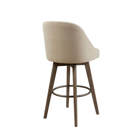 Bar Stool With Swivel Seat - Sand - Furniture Home Direct
