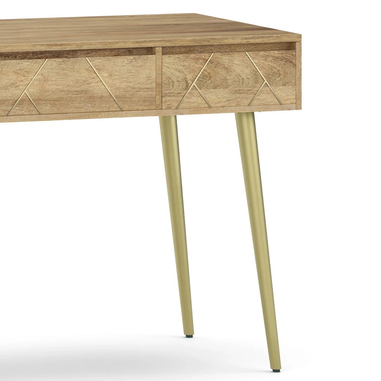 Jager - Desk - Natural - Furniture Home Direct