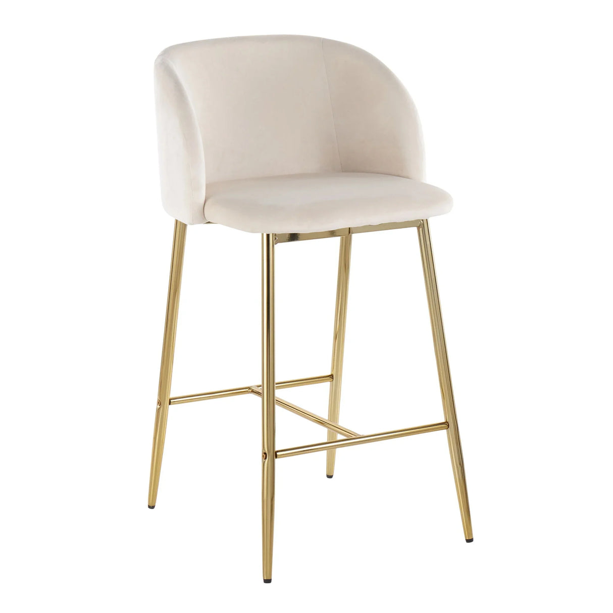 Fran - Contemporary Counter Stool (Set of 2) - Furniture Home Direct
