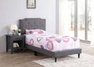 Button Tufted Bed Charming For Cozy Spaces - Furniture Home Direct