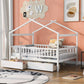 House Bed With 2 Drawers - Furniture Home Direct