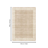 Toucan - Washable Non - Slip Area Rug - Beige - Furniture Home Direct