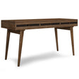 Clarkson - Desk - Rustic Natural Aged Brown - Furniture Home Direct