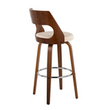 Cecina - Mid-Century Modern Barstool With Swivel (Set of 2) - Furniture Home Direct