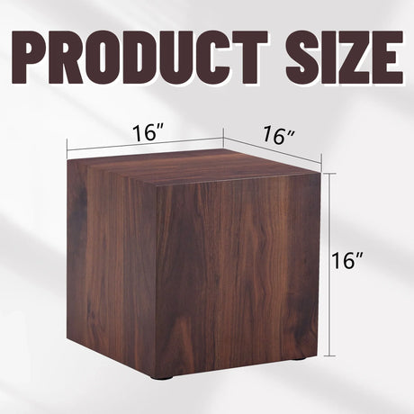 Luxurious Wood Grain Coffee Table Elegant Design For Living Room - Walnut - Furniture Home Direct
