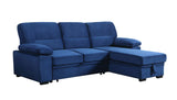 Kipling - Reversible Sleeper Sectional Sofa Chaise - Furniture Home Direct