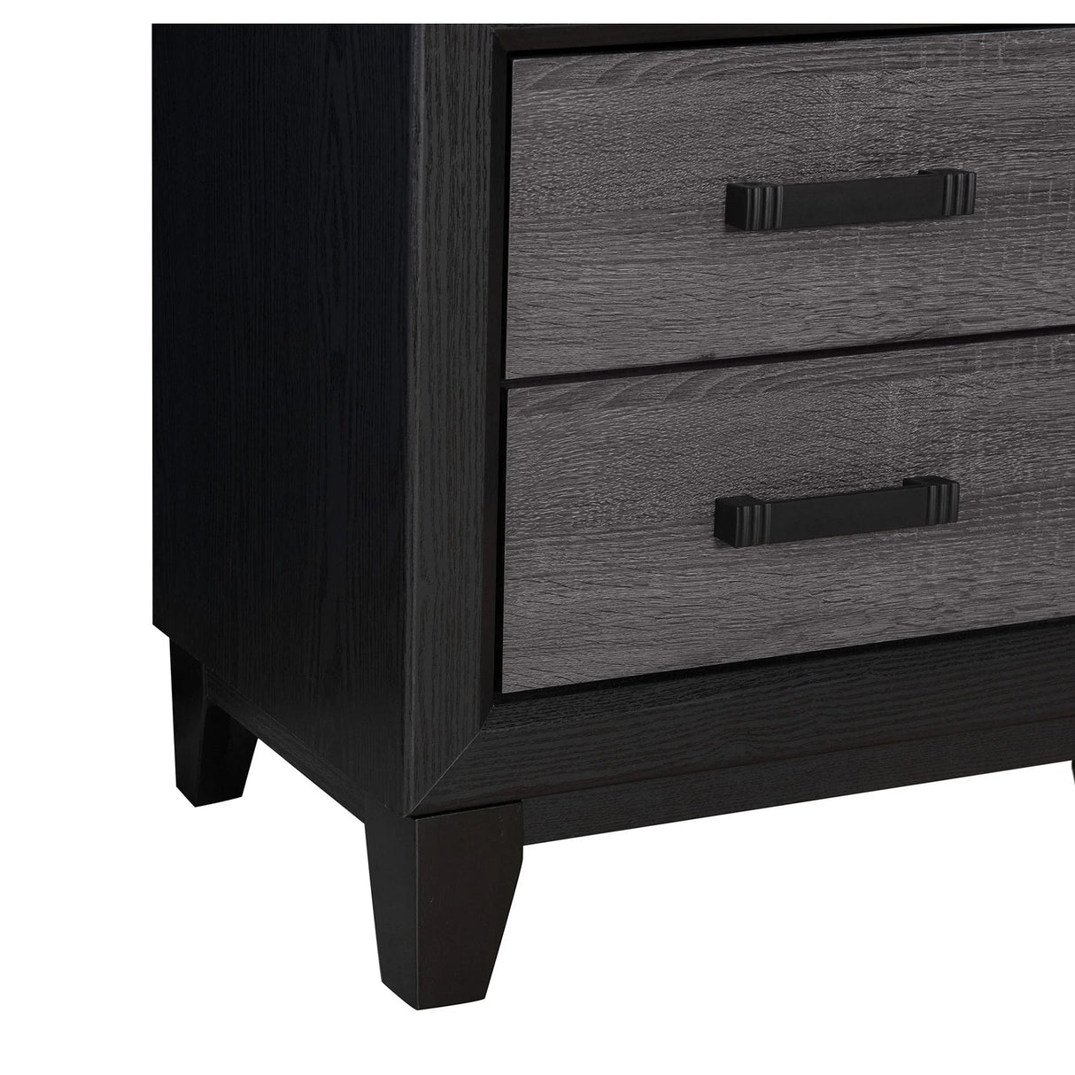 Soluto - Dresser - Gray / Black - Furniture Home Direct