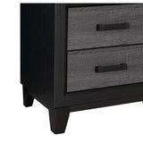 Soluto - Dresser - Gray / Black - Furniture Home Direct