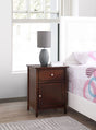 Izzy - 1 Drawer /1 Door Nightstand - Furniture Home Direct