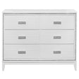 Almera - Glitter Dresser - White - Furniture Home Direct