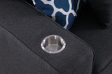 Cooper - Beautiful Sofa With Cupholder - Furniture Home Direct