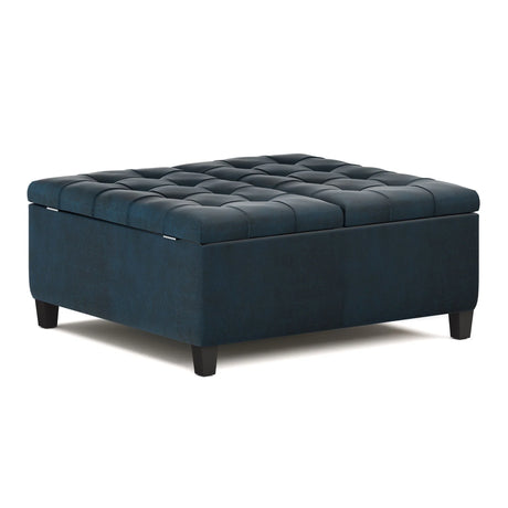 Harrison - Large Coffee Table Storage Ottoman - Furniture Home Direct