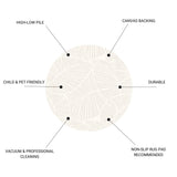 Curve - Round Rug - Furniture Home Direct
