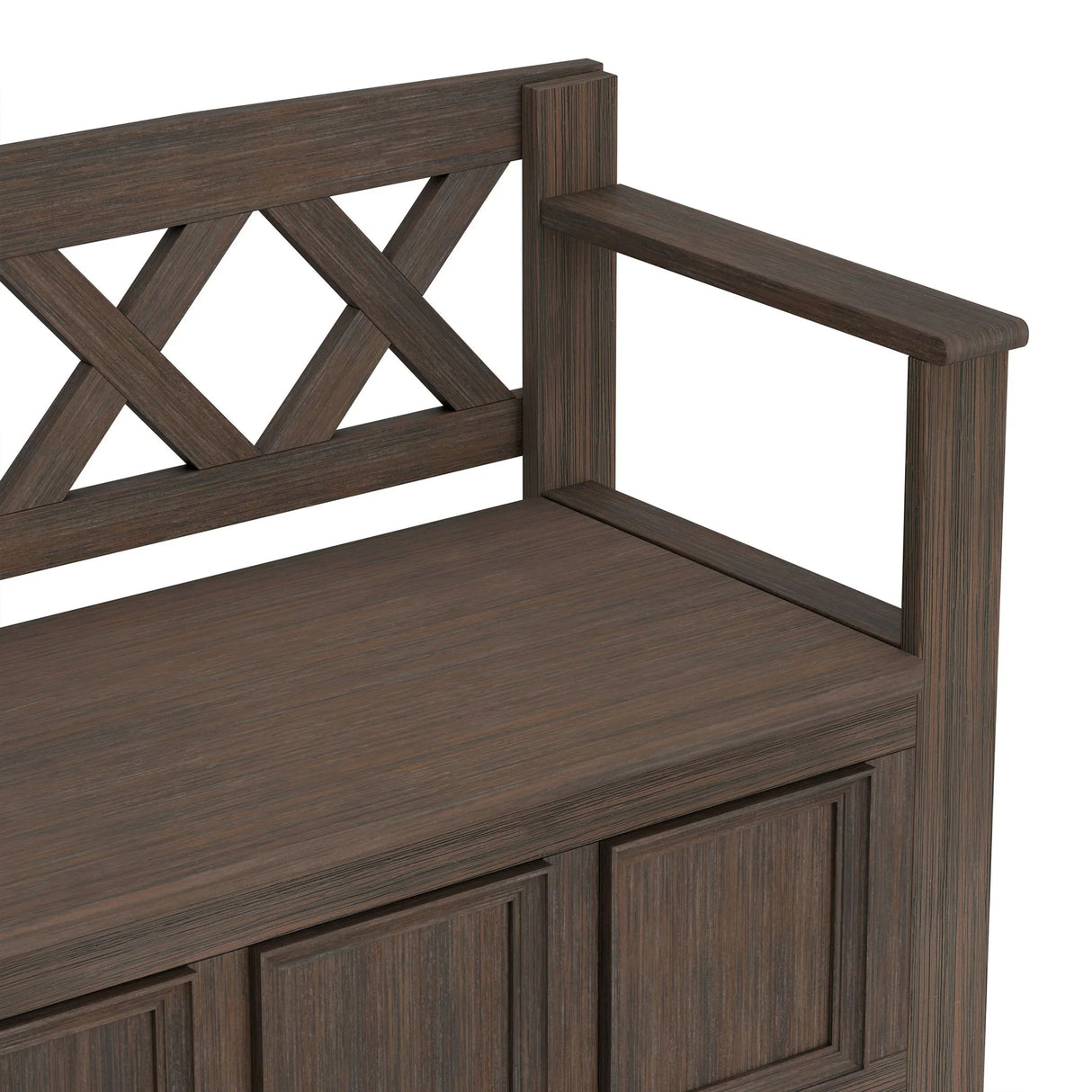 Amherst - Handcrafted Entryway Storage Bench - Furniture Home Direct