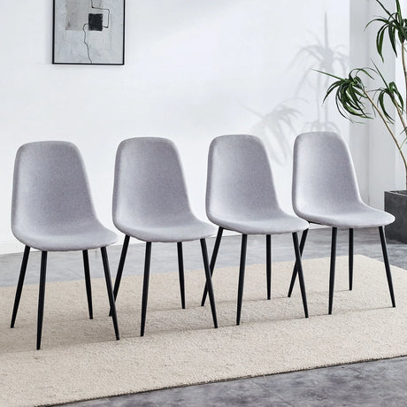 Combined Spoon Chairs, Perfectly Matching Minimalist And Scandinavian Style - Furniture Home Direct