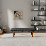 Lucia - Bench - Black - Furniture Home Direct