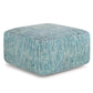 Nate - Handcrafted Square Pouf - Furniture Home Direct