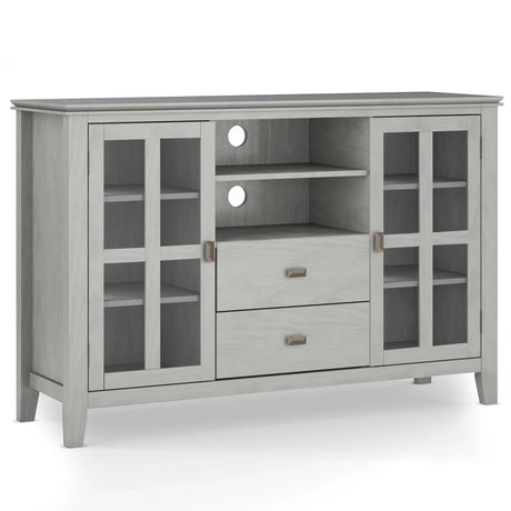 Artisan - Handcrafted, Tall TV Media Stand - Furniture Home Direct