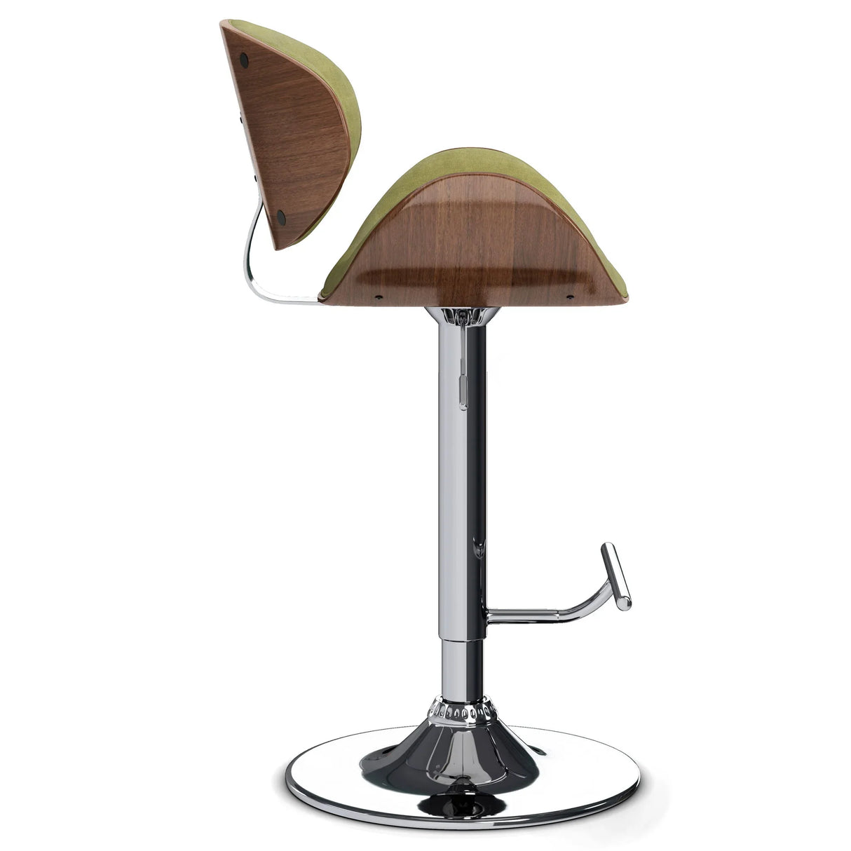 Marana - Multifunctional Handcrafted Bentwood Adjustable Swivel Bar Stool - Furniture Home Direct
