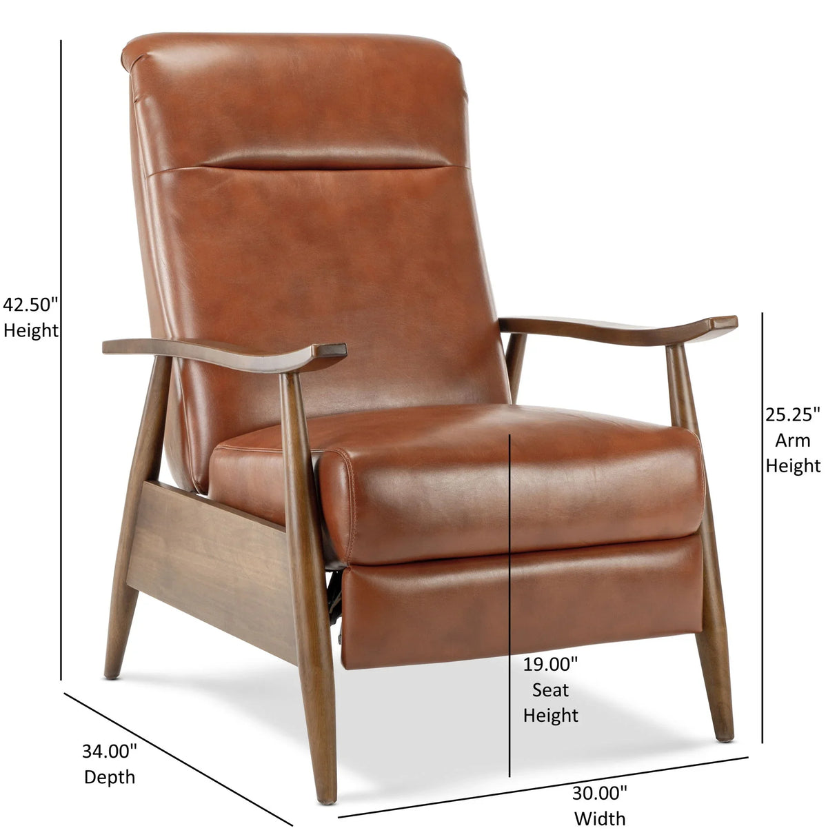 Sarasota - Arm Push Back Recliner - Furniture Home Direct