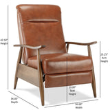 Sarasota - Arm Push Back Recliner - Furniture Home Direct