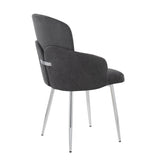 Dahlia - Contemporary, Dining Chair (Set of 2) - Furniture Home Direct