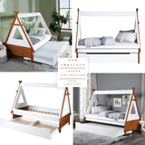 Loreen - Twin Bed - White - Furniture Home Direct