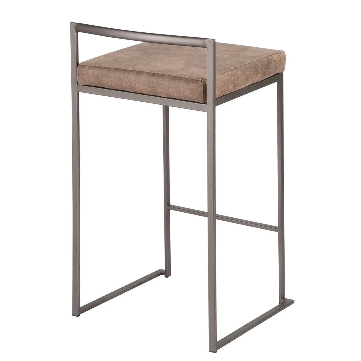 Fuji - Industrial Stackable Counter Stool Elegant Design - Furniture Home Direct