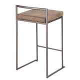 Fuji - Industrial Stackable Counter Stool Elegant Design - Furniture Home Direct