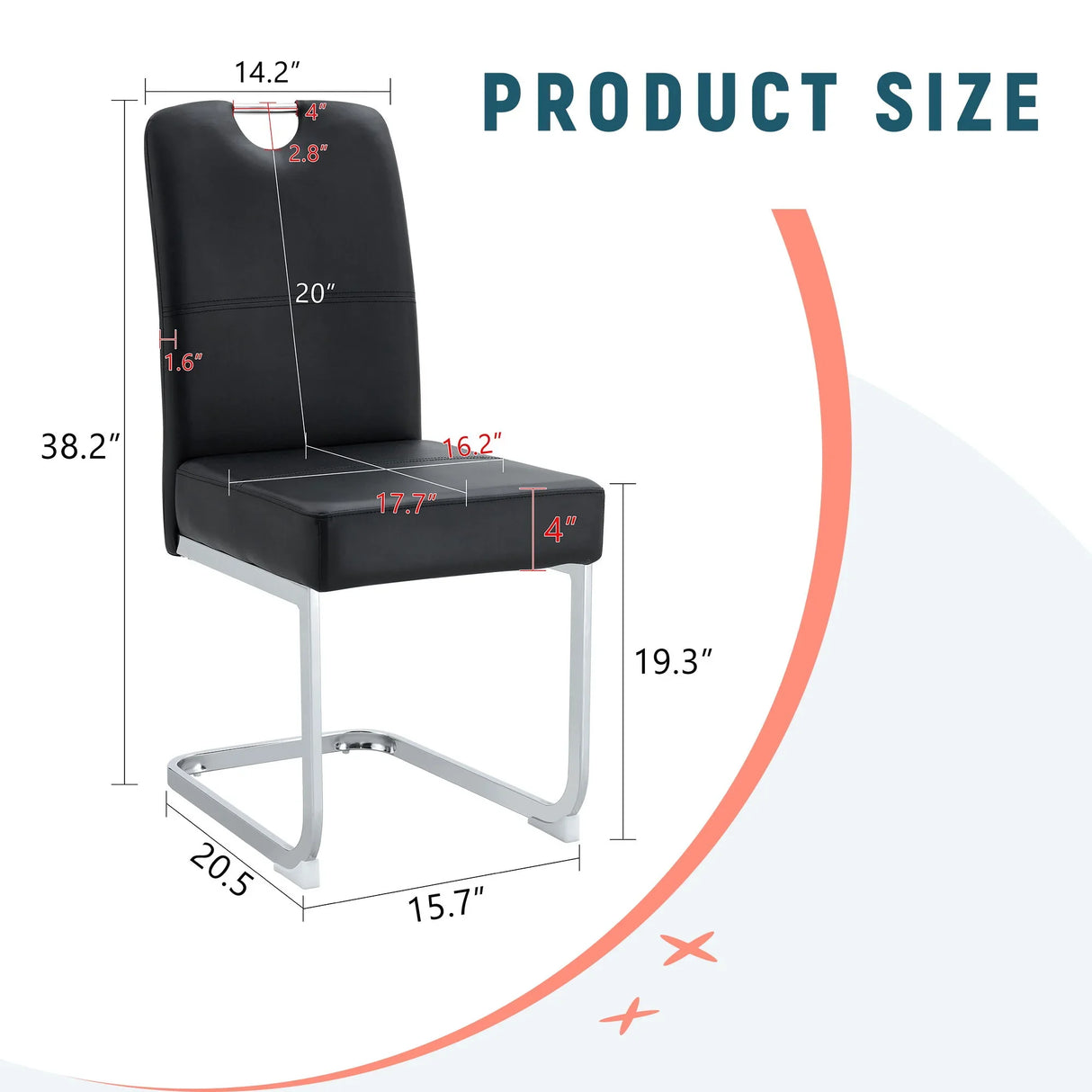 Coaster Dining Chairs With Built In Spring Packages & Ergonomic Design - Furniture Home Direct