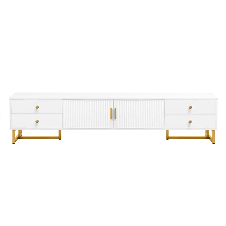 Modern TV Stand With Storage For Living Room - Furniture Home Direct