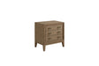 3 Drawer Nightstand With USB - Latte - Furniture Home Direct