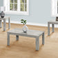 Table Set, Coffee, End, Side, Accent For Living Room Transitional (Set of 3) - Furniture Home Direct