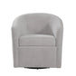 Oaklynn - Barrel Style Swivel Accent Chair - Furniture Home Direct
