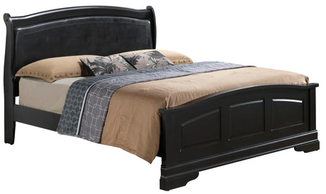 Panel Sleigh Bed Elegantly Crafted - Furniture Home Direct