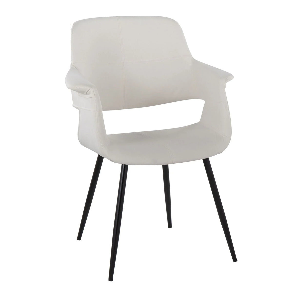 Vintage Flair - Glam, Art Deco Chair (Set of 2) - Furniture Home Direct