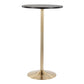 Pebble - Contemporary & Glam Adjustable Dining / Bar Table - Furniture Home Direct