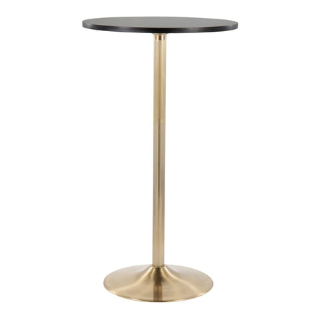 Pebble - Contemporary & Glam Adjustable Dining / Bar Table - Furniture Home Direct