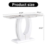 Modern Minimalist Rectangular Counter Bar Table - Furniture Home Direct