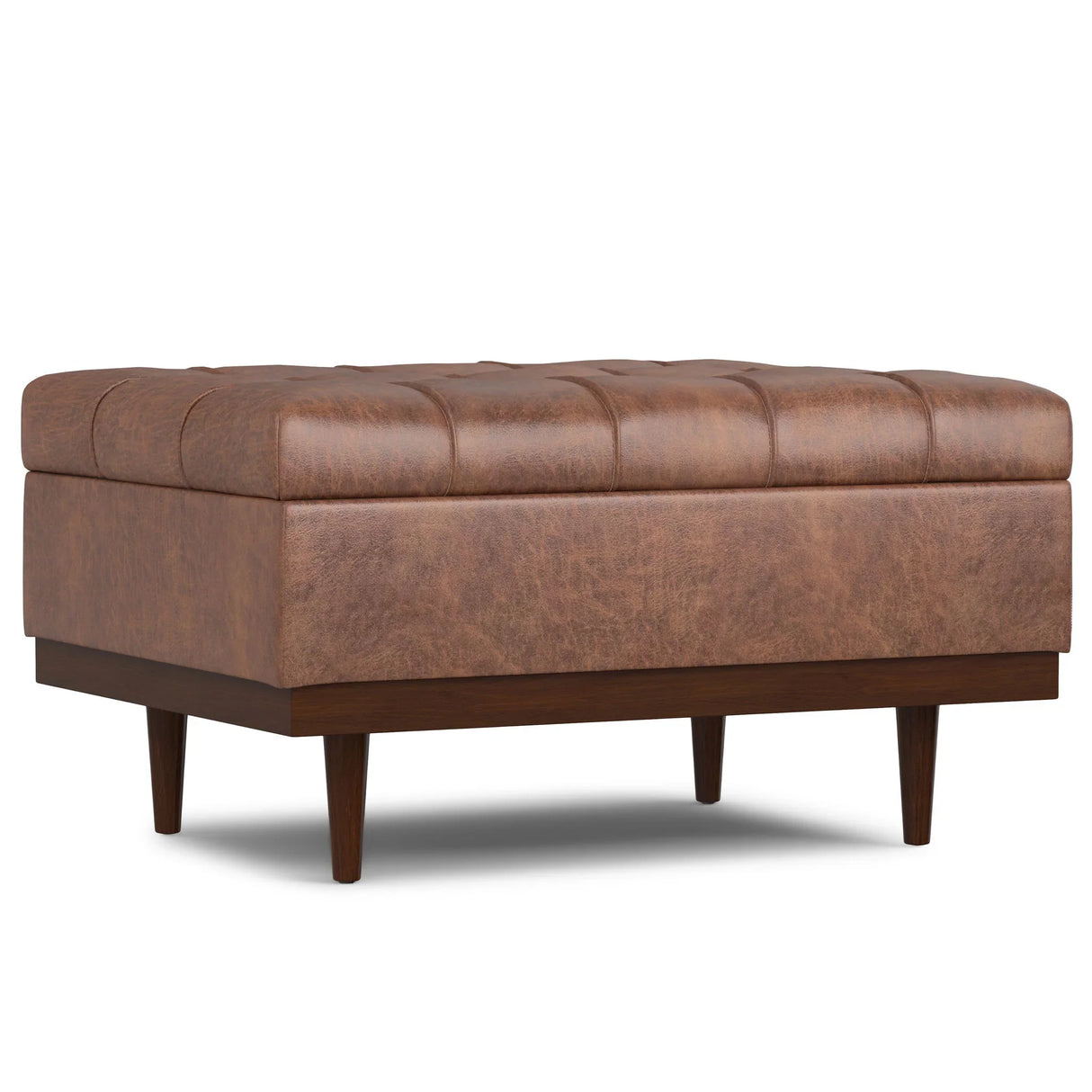 Mariah - Upholstered Lift Top Table Storage Ottoman - Furniture Home Direct