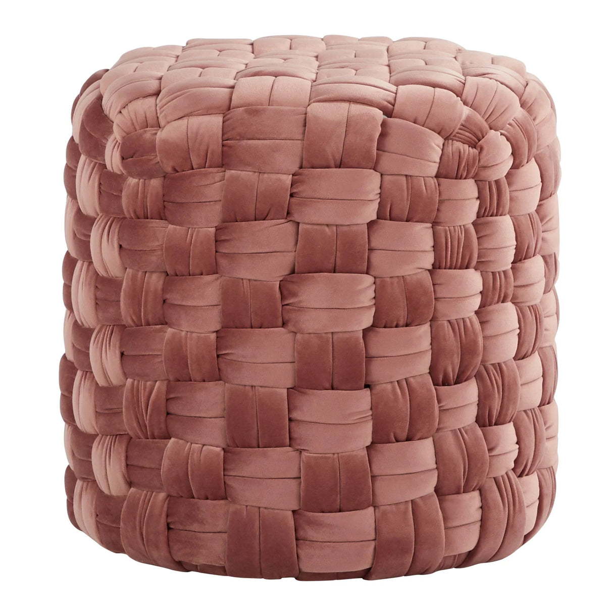 Braided - Versatile Round Ottoman - Furniture Home Direct