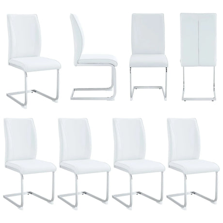 Luxury Simple Arch Chair, High Resilience With Metal Legs - Furniture Home Direct