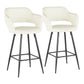 Margarite - Contemporary Counter Stool (Set of 2) - Furniture Home Direct