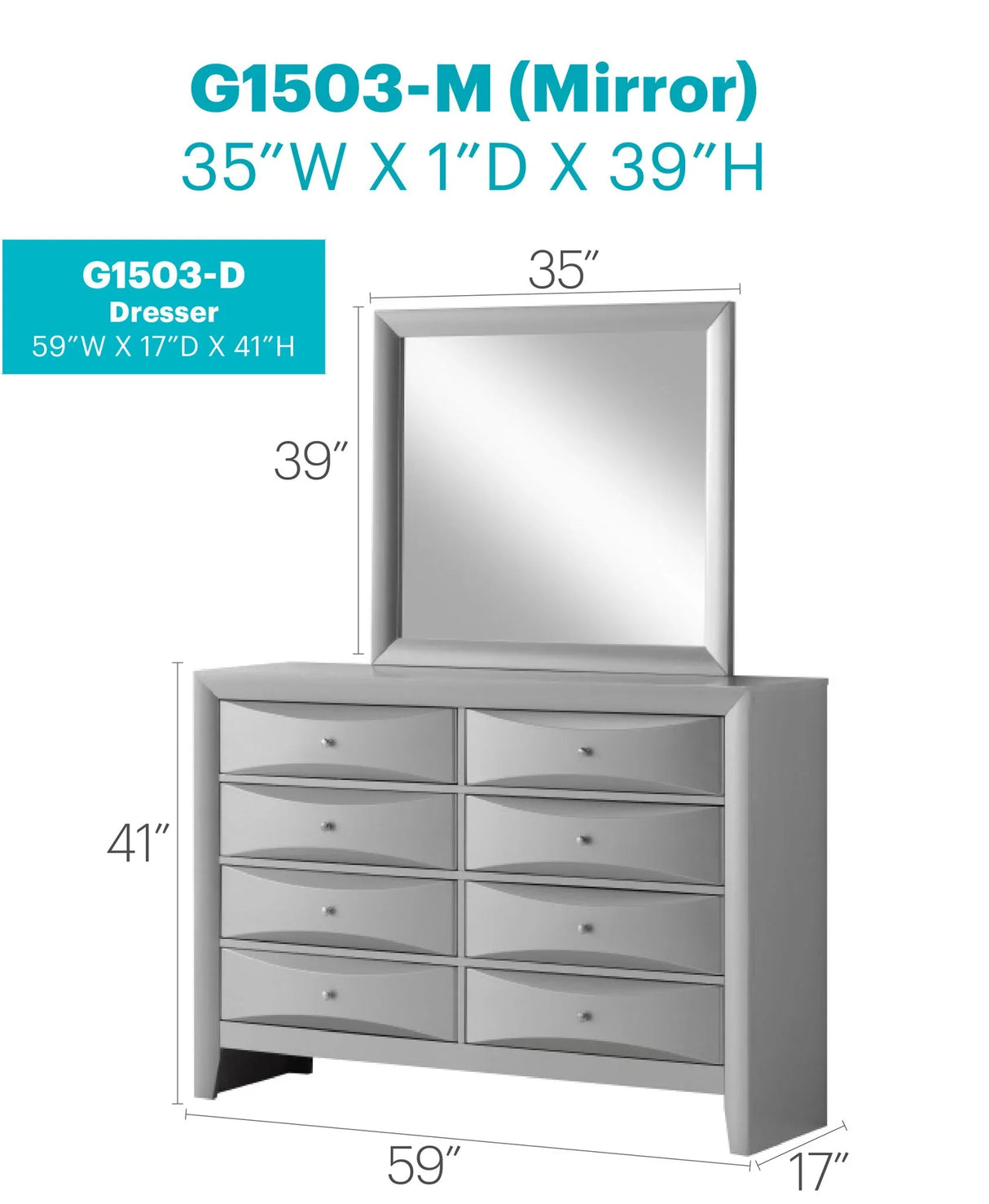 Marilla - Dresser - Furniture Home Direct