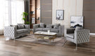 Lorreto - Velvet Fabric Living Room Set - Furniture Home Direct